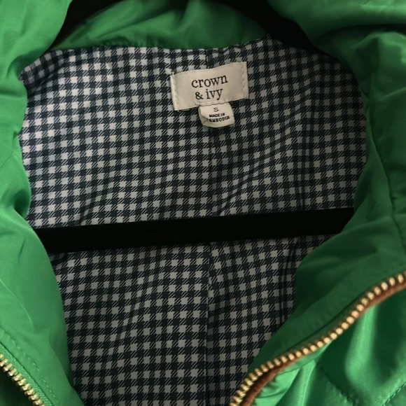 Crown & Ivy Kelly Green Icon Vest S - Picture 6 of 7